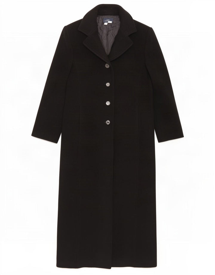 Zara Femme Pardessus EU 42 Grande Laine Noire