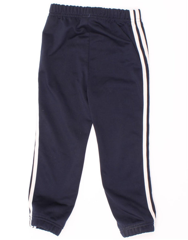 Adidas Pantalon de Survêtement Garçon Joggers 2-3 ans Bleu Marine Polyester