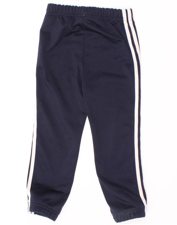 Adidas Pantalon de Survêtement Garçon Joggers 2-3 ans Bleu Marine Polyester