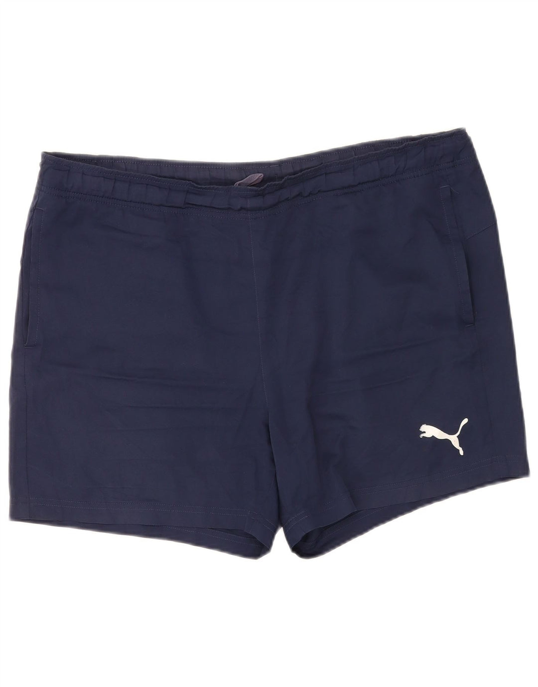 Puma Short de Sport Homme Bleu Marine Large
