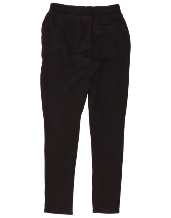 Adidas Pantalon de survêtement graphique pour femme UK 8 Small Noir Coton