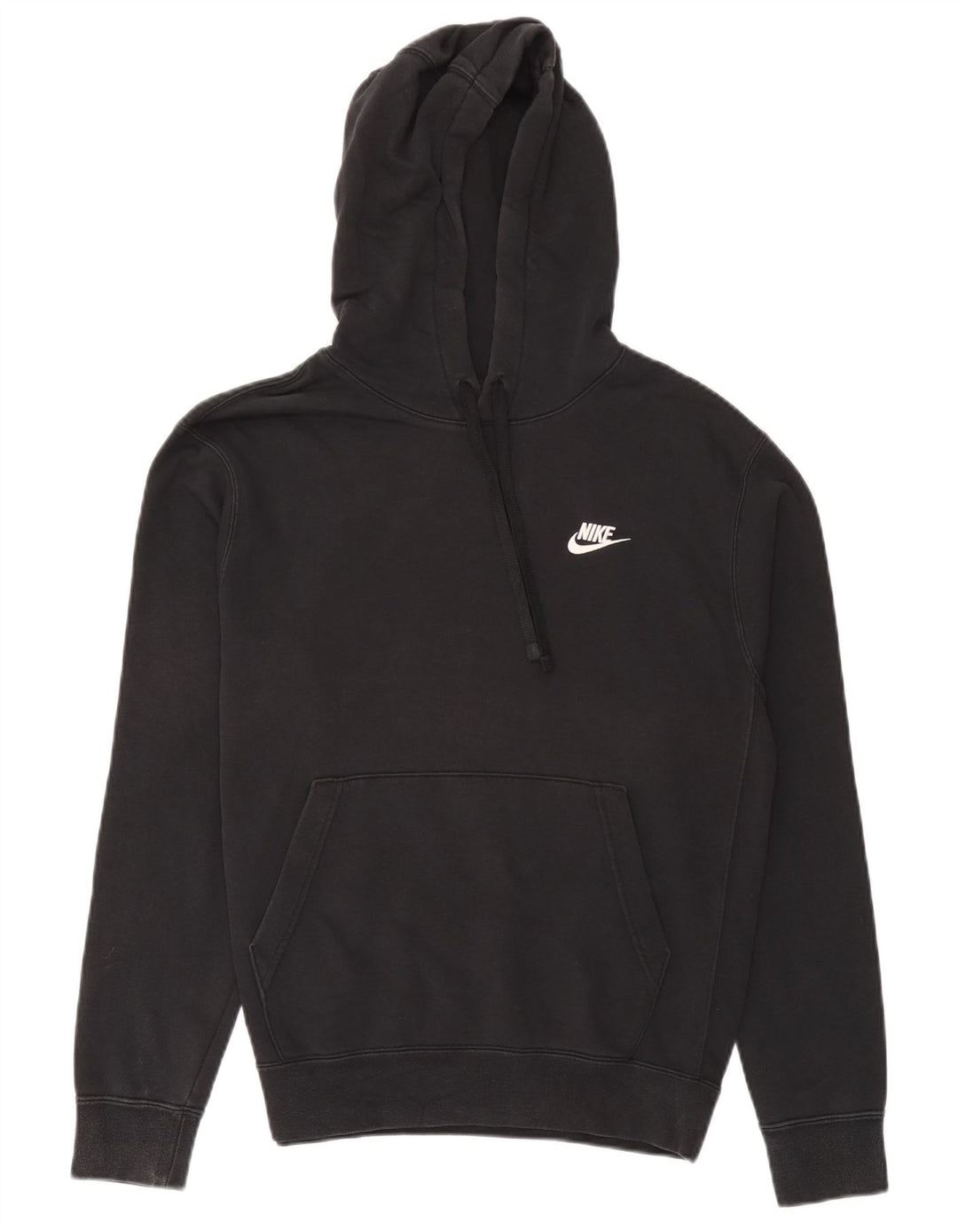 Nike Pull à capuche pour homme Petit coton noir