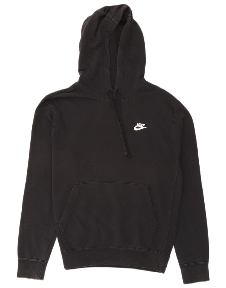 Nike Pull à capuche pour homme Petit coton noir