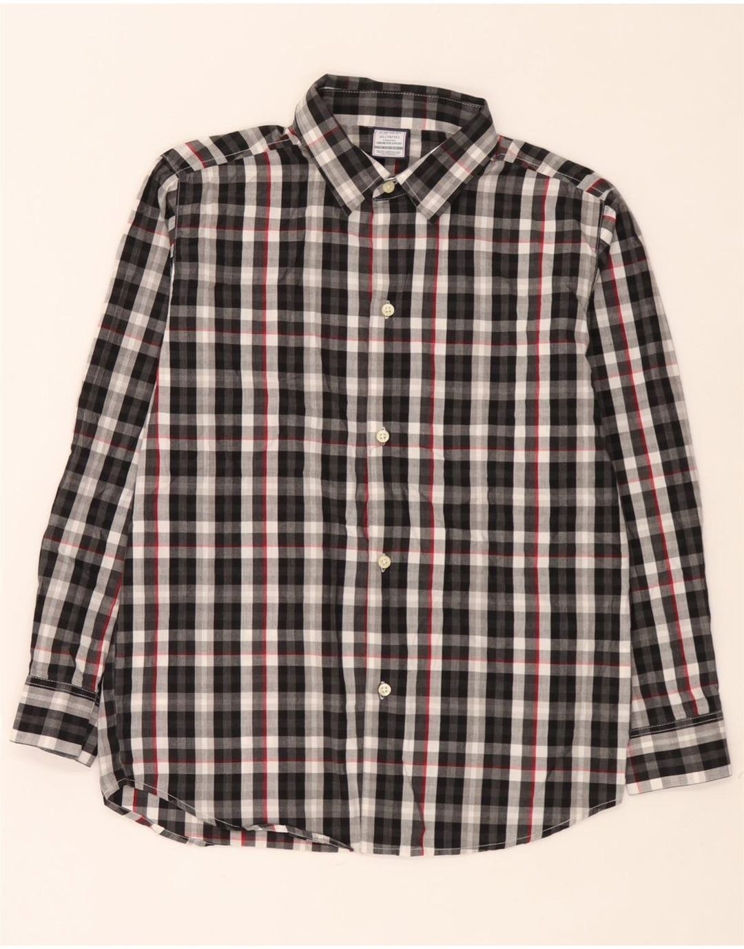 Izod Chemise Garçon 14-15 ans XL Coton à Carreaux Multicolore