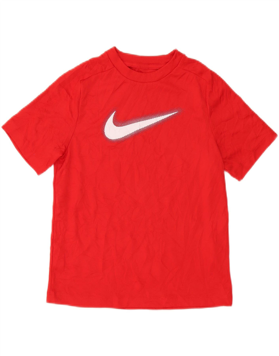 Nike Garçon Dri Fit Graphic T-Shirt Top 10-11 ans Rouge Moyen Polyester