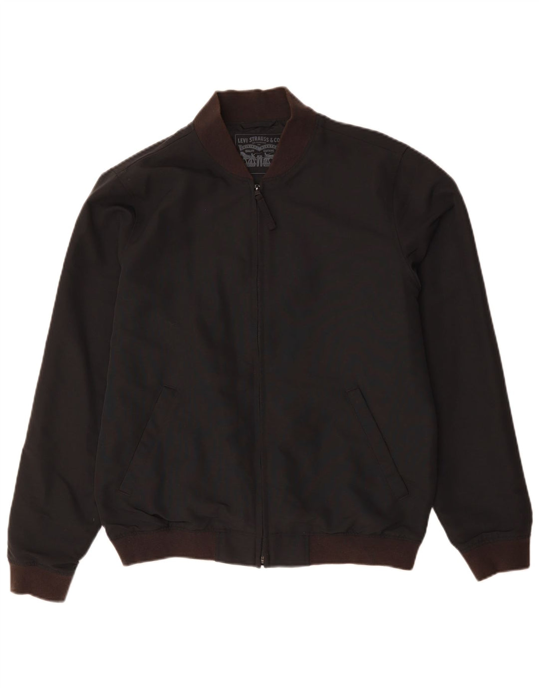 Levi's Veste Bomber Homme UK 38 Medium Noir Polyamide