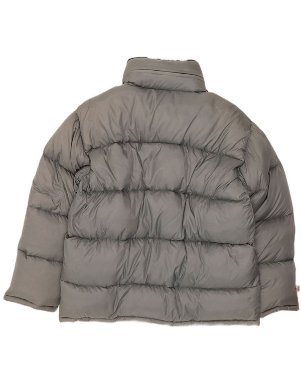 Mash Veste matelassée à capuche pour homme UK 40 Large Gris