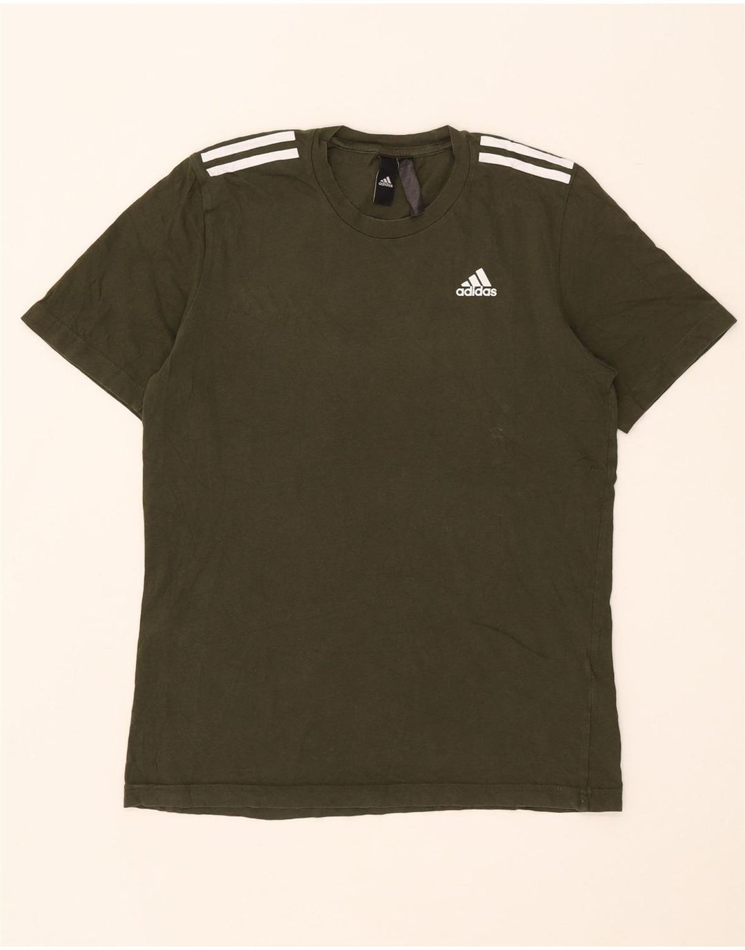 Adidas T-Shirt Homme Haut Petit Kaki Coton