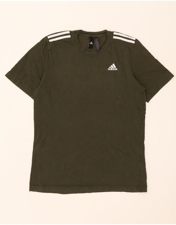 Adidas T-Shirt Homme Haut Petit Kaki Coton