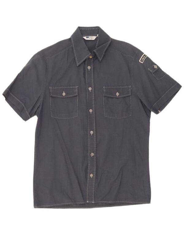 Levi's Chemise à Manches Courtes Homme Gris Moyen
