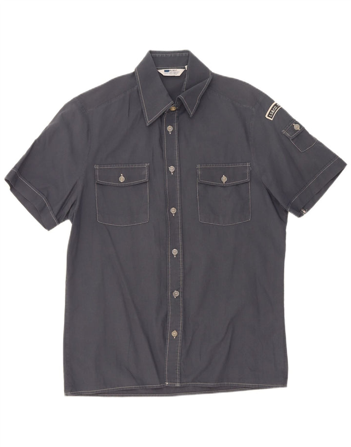 Levi's Chemise à Manches Courtes Homme Gris Moyen