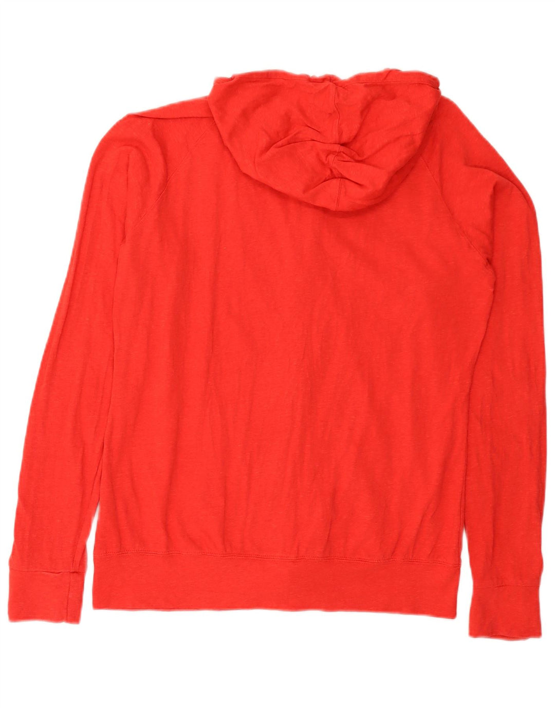NIKE Pull à capuche zippé pour femme UK 18 XL Coton rouge