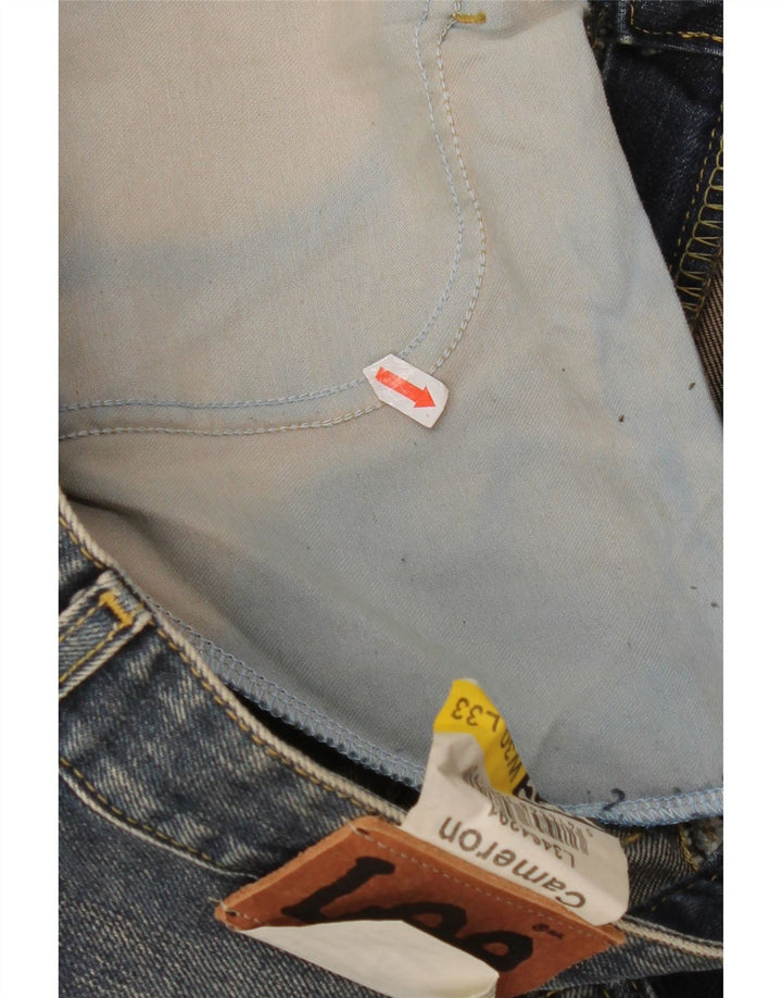 Lee Cameron Jean taille basse coupe droite pour femme W30 L33 Bleu coton