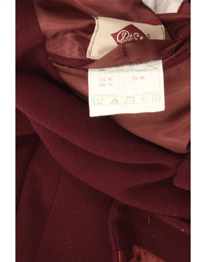 Pit Stop Veste Blazer 2 Boutons Homme IT 54 2XL Laine Bordeaux
