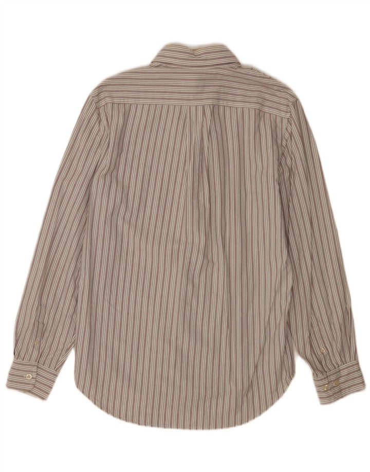 Dockers Chemise Homme Taille 34/36 Petit Coton Rayé Blanc