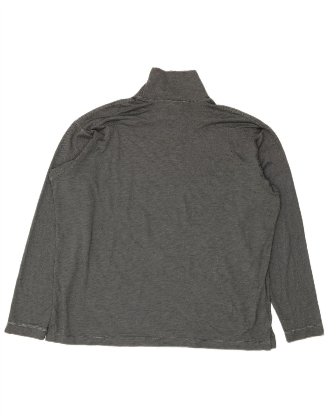 Patagonia Haut à manches longues pour hommes en polyester à fines rayures gris