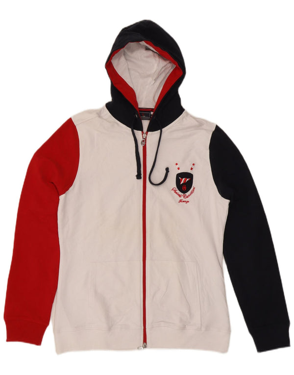 Conte of Florence Pull à capuche zippé pour femme UK 18 XL Multicolore