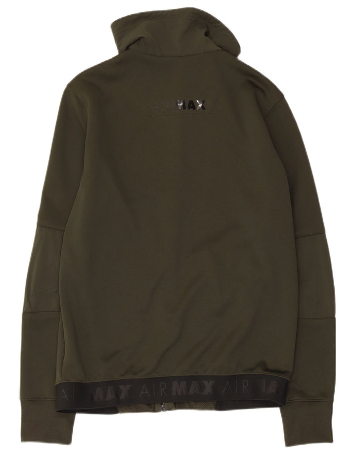 NIKE Veste de Survêtement Air Max Graphic Homme Kaki Moyen Colorblock