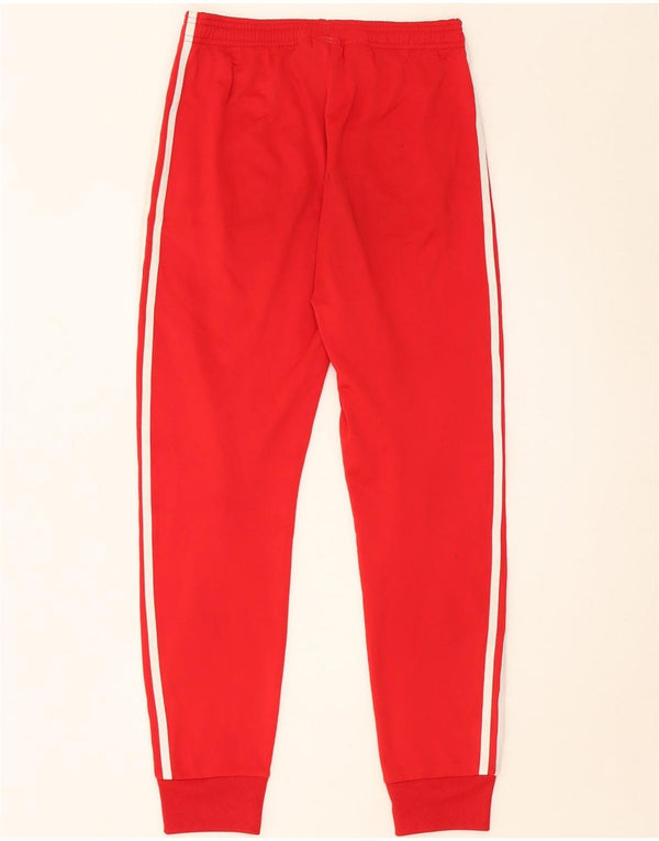 ADIDAS Pantalon de Survêtement Garçon Joggers 13-14 ans Rouge Polyester
