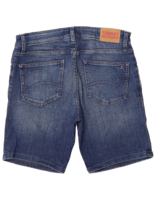 Tommy Hilfiger Short en jean fille 15-16 ans W28 Bleu Coton