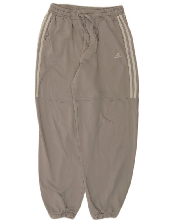 Adidas Pantalon de survêtement pour femme Joggers UK 16/18 Large Gris Coton