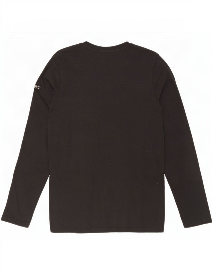 Superdry Haut Graphique à Manches Longues Homme Noir Moyen Coton