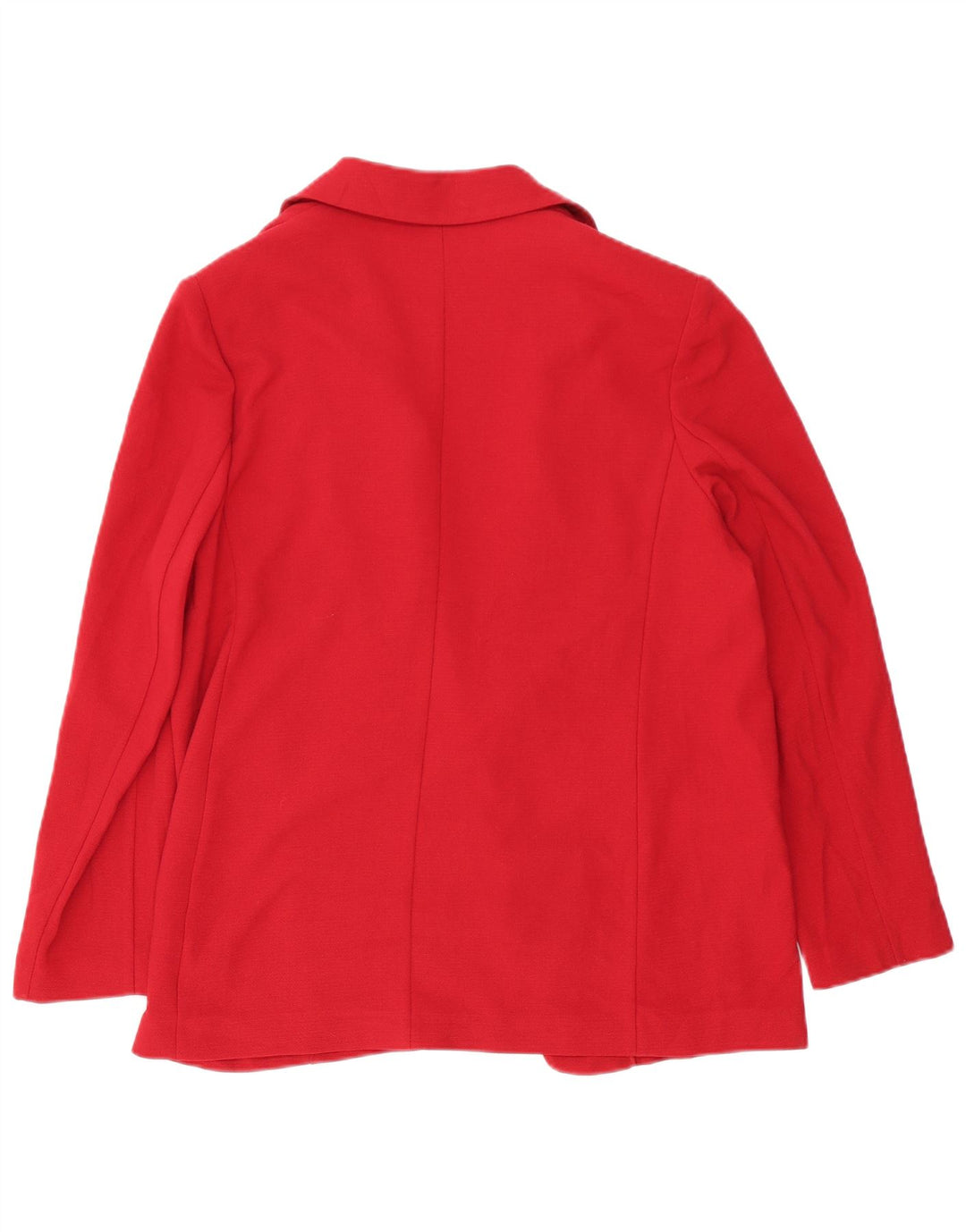 Marks & Spencer Veste blazer ouverte pour femme UK 16 Large Rouge Polyester