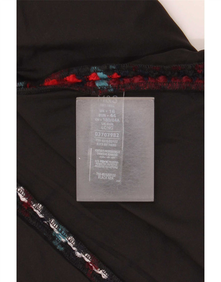 Marks & Spencer Mini-jupe pour femme UK 16 Large W34 à carreaux multicolores