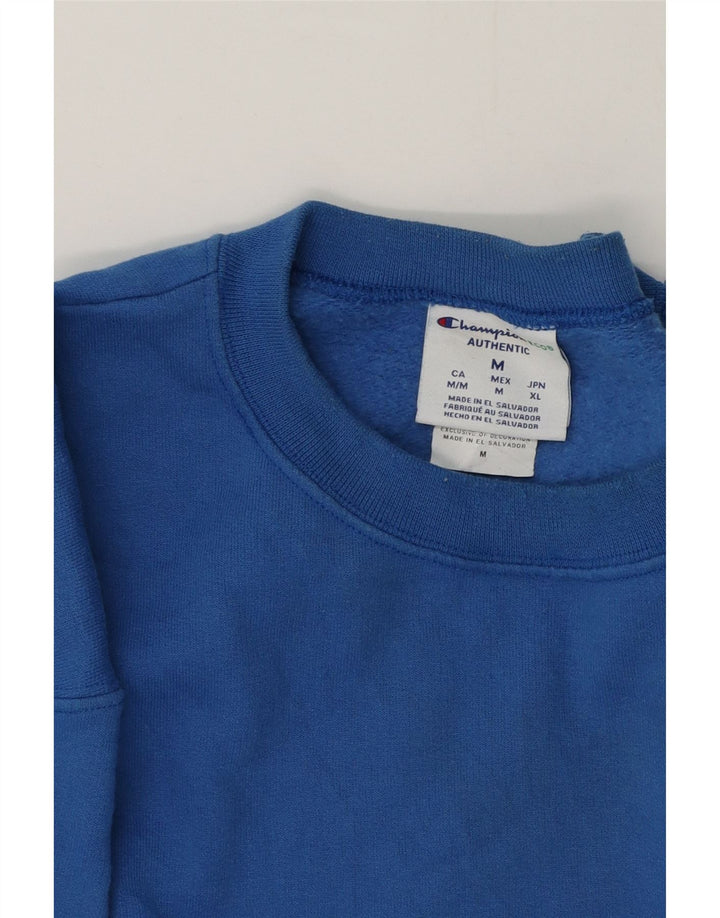 Champion Sweat-Shirt Homme Bleu Moyen Coton