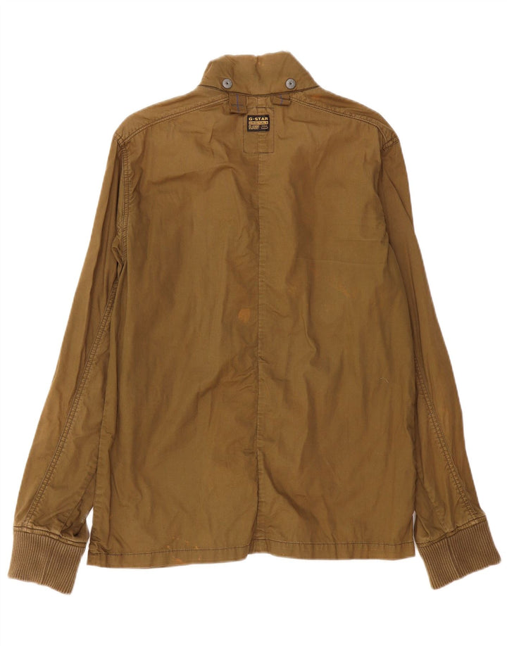 G-STAR Veste utilitaire pour homme UK 40 Large Kaki Coton