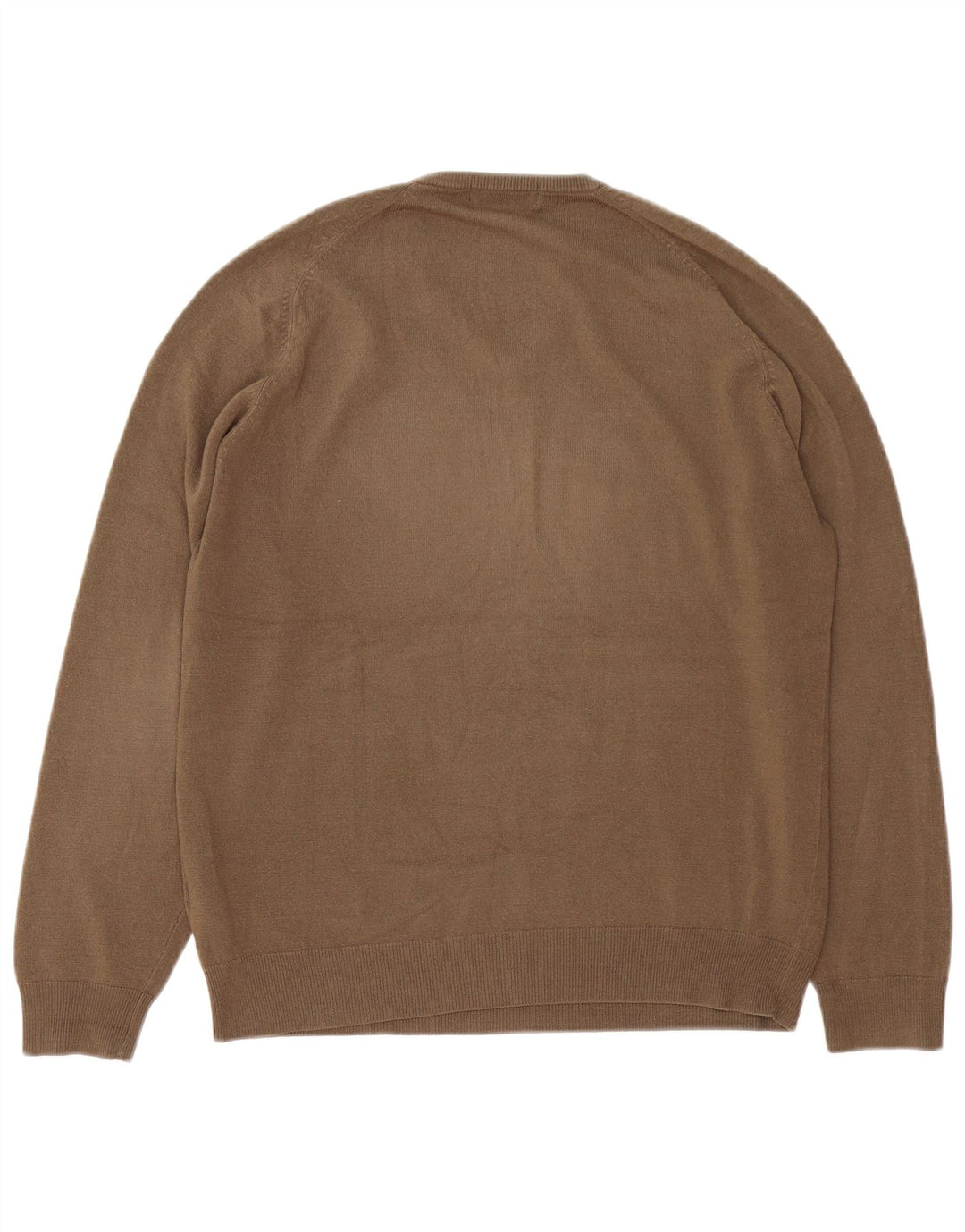 Marks & Spencer Pull Blue Harbor Col V Homme Marron Moyen