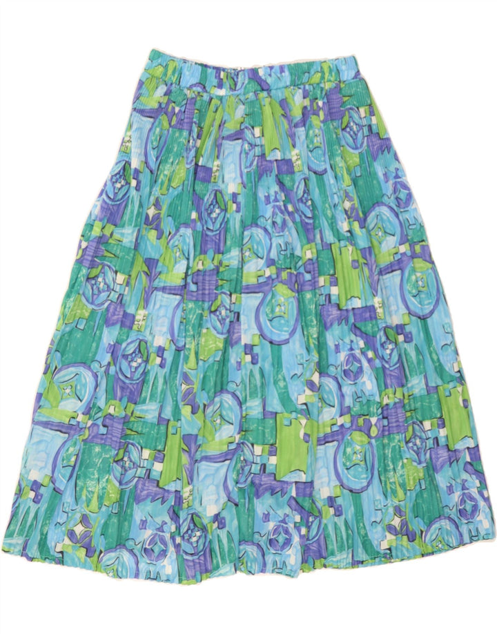 VINTAGE Womens A-Line Skirt IT 42 Medium W28 Multicoloured Vintage Vintage and Second-Hand Vintage from Messina Hembry 
