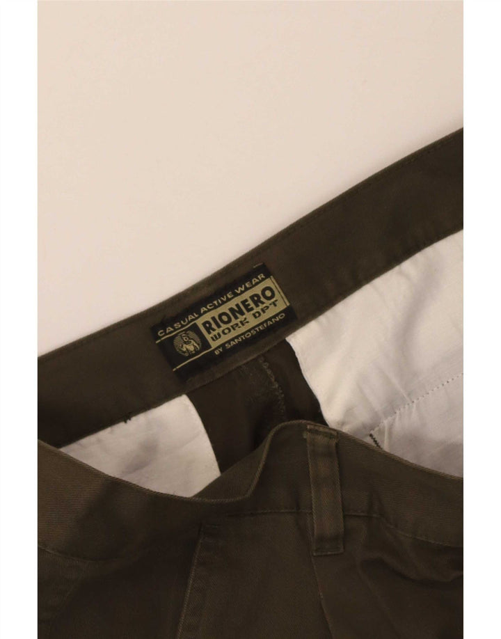 Rionero Short Cargo By Santostefano W32 Homme Vert Moyen