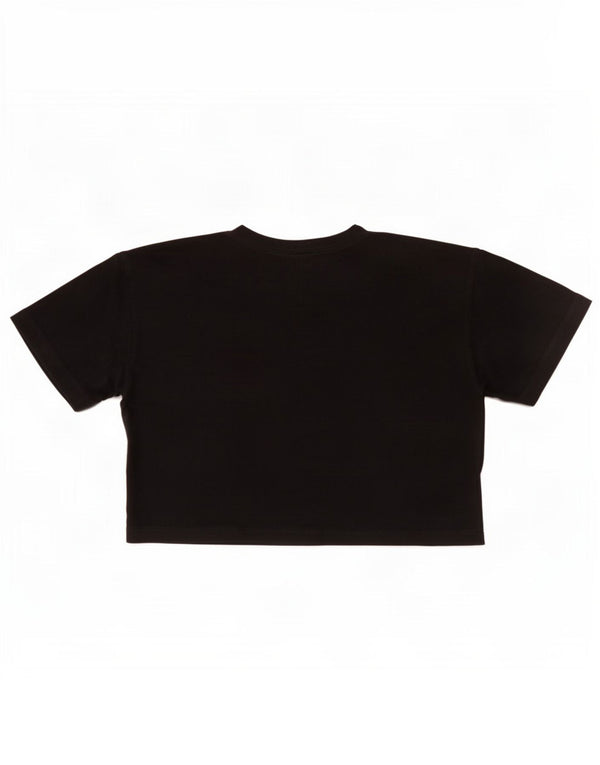 Champion T-shirt court surdimensionné pour femme UK 10 Small Noir