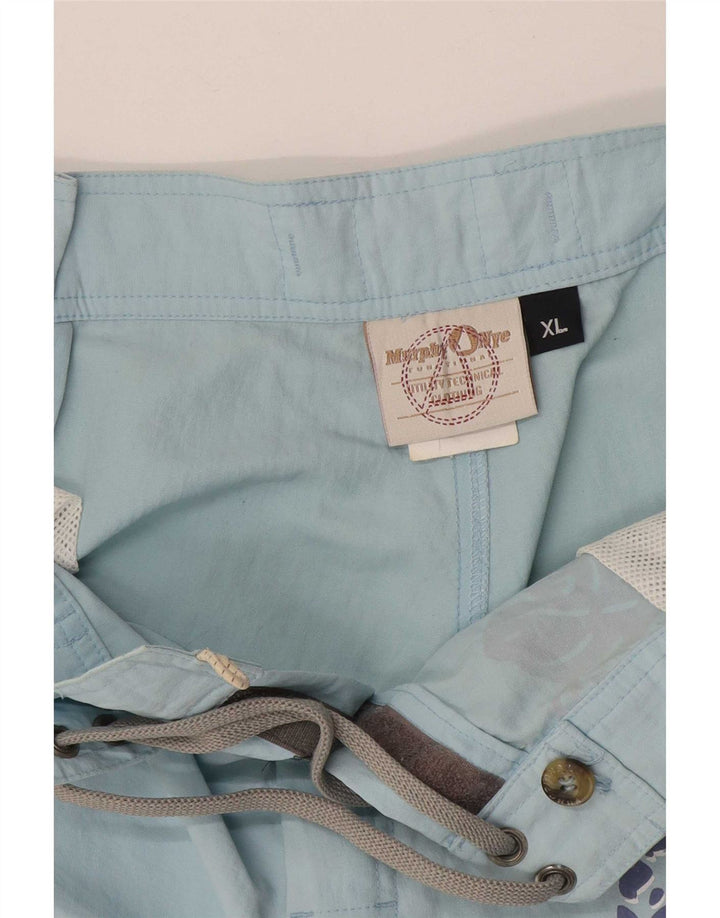 Murphy & Nye Short de Bain Graphique XL Homme Bleu Floral Polyamide