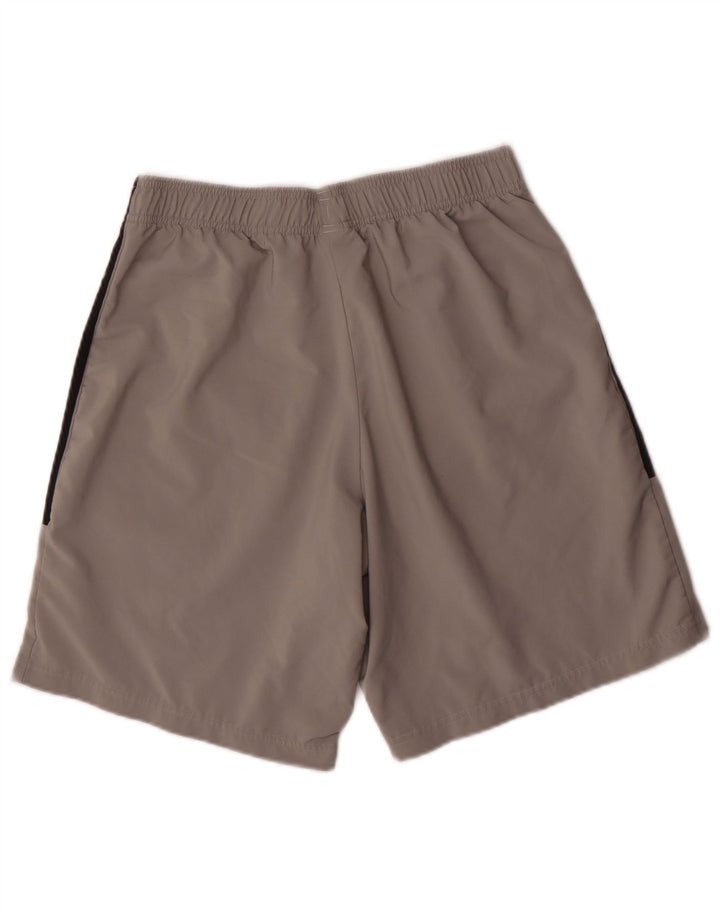 Adidas Short de sport homme gris moyen polyester