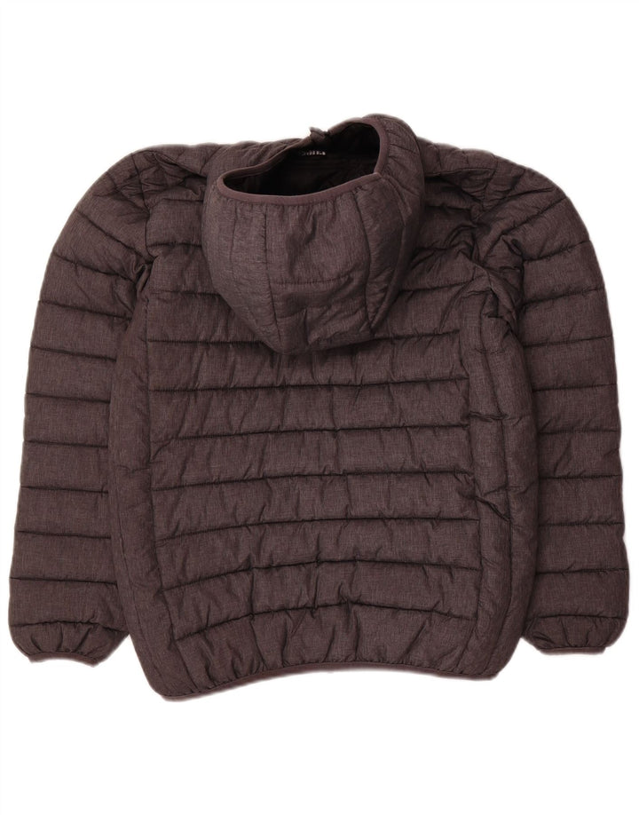 Ellesse Veste matelassée à capuche garçon 12-13 ans Gris Polyamide
