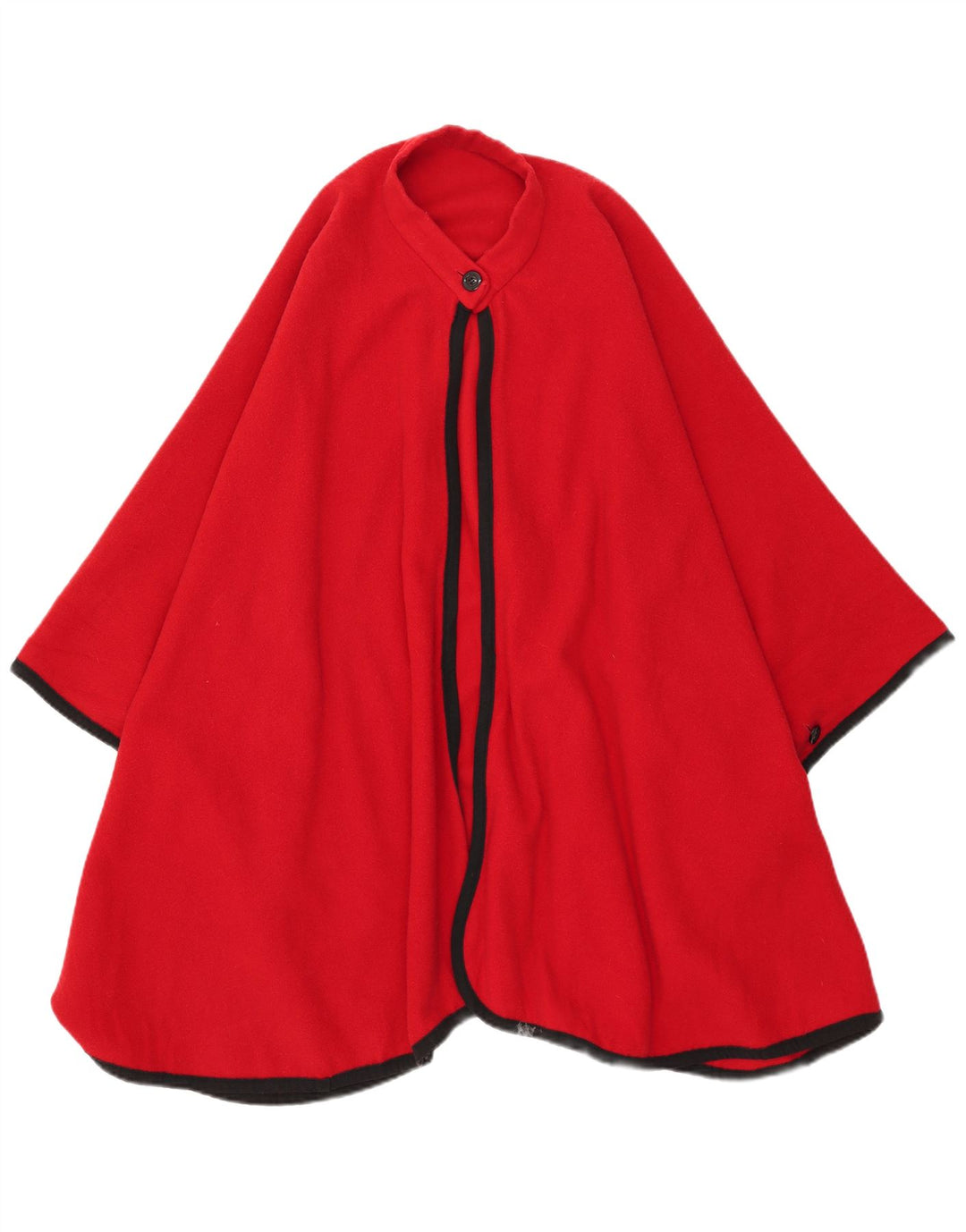 Manteau Poncho Femme Vintage Taille Unique Rouge