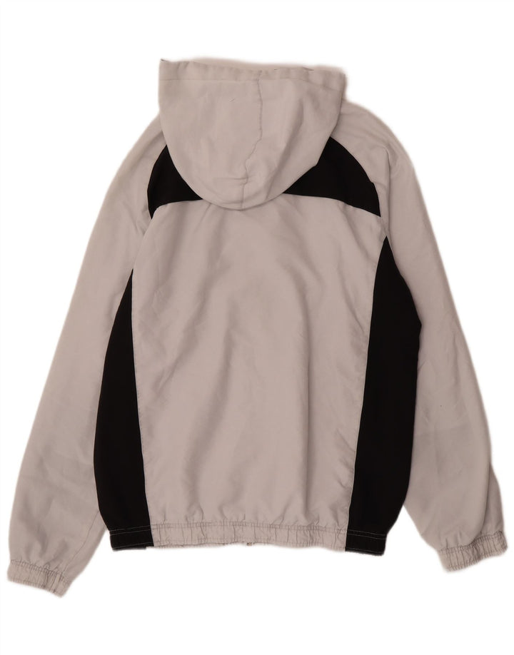 Puma Veste de Survêtement Graphic Hooded Top Homme Gris Moyen Colorblock