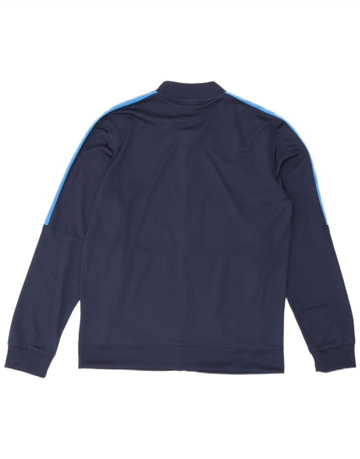 Nike Veste de survêtement Dri Fit pour homme Taille L Bleu marine Colorblock