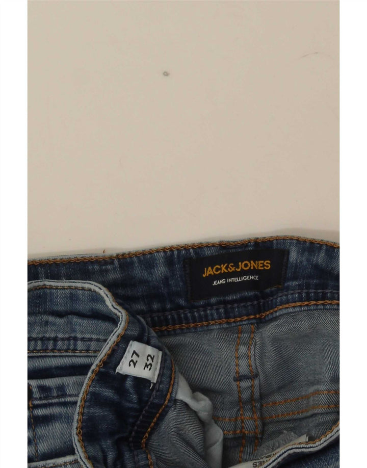 Jack & Jones Jean Slim GLENN W27 L32 Homme Bleu Coton