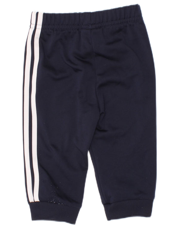 Pantalon de survêtement Adidas bébé garçon Joggers 3-6 mois bleu marine polyester
