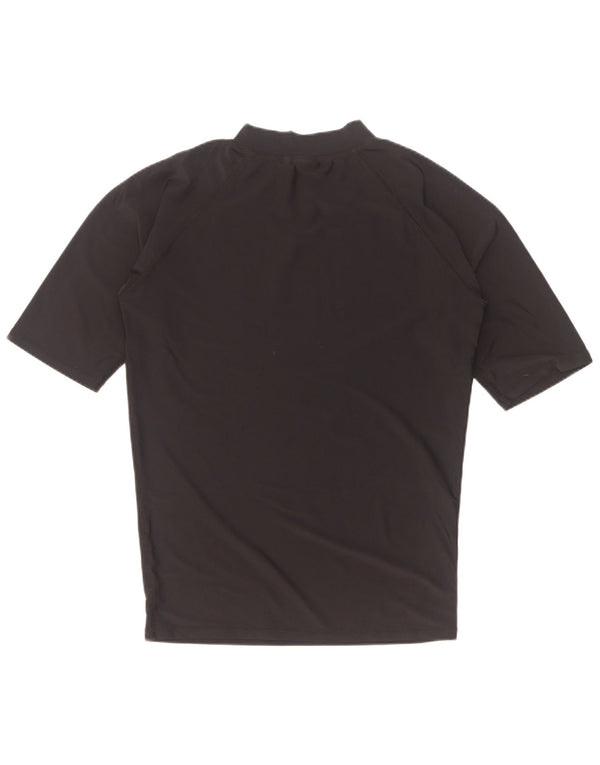 Maui and Sons T-Shirt Femme Top UK 14 Large Noir Polyamide