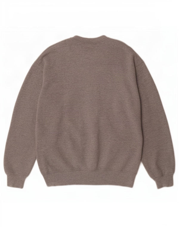 Lee Sweat-shirt pour femme en coton moucheté gris moyen UK 44