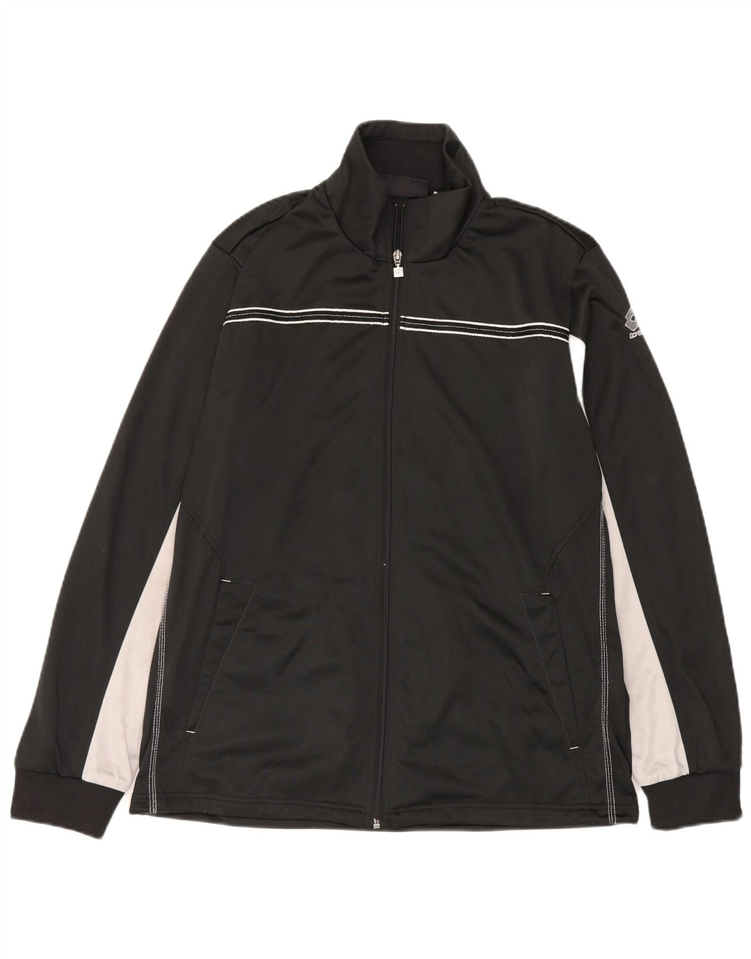 Lotto Veste de Survêtement Homme XL Noir Polyester