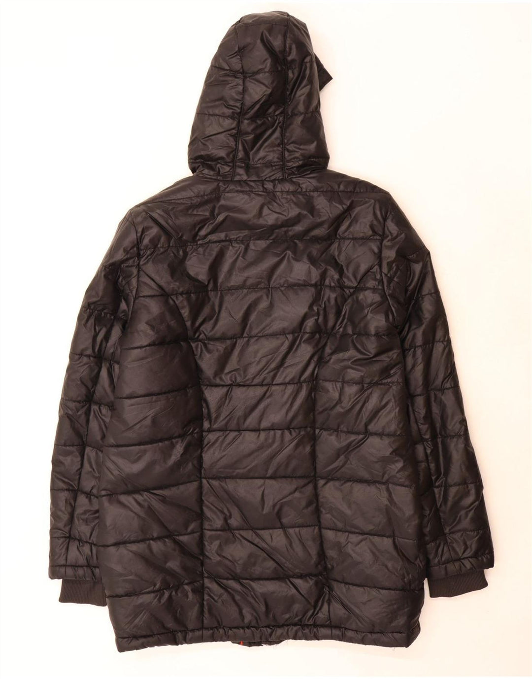 Puma Manteau rembourré à capuche pour femme UK 18 XL Noir