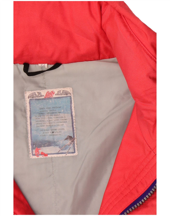 Veste de ski homme vintage IT 54 XL Multicolore Colourblock Polyamide
