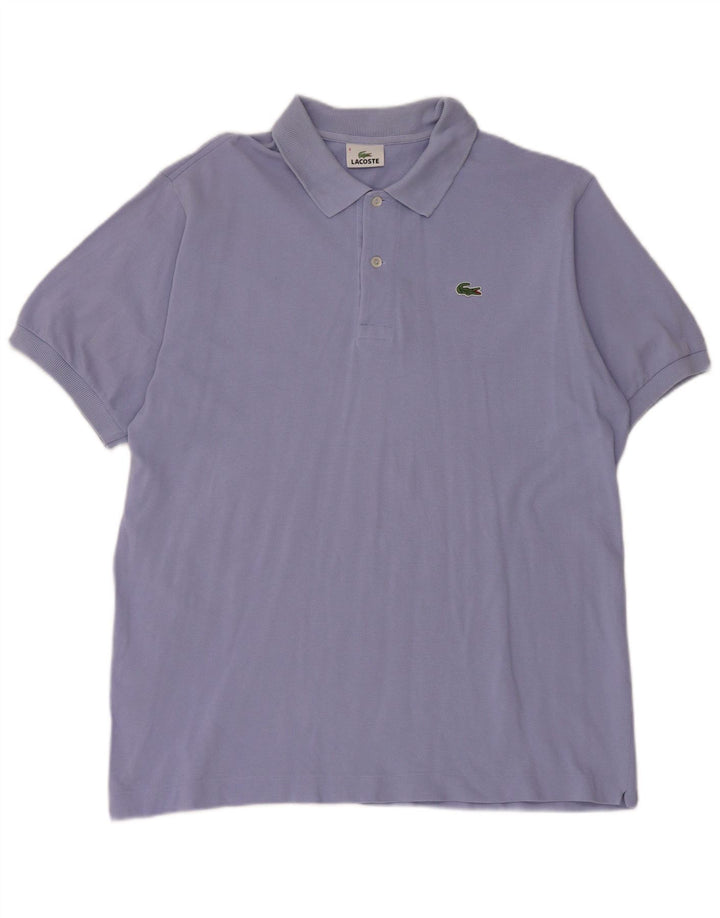 Lacoste Polo Homme Taille 6 XL Bleu Coton