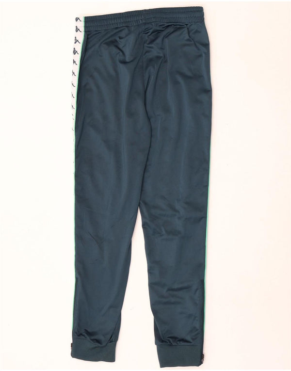 Kappa Pantalon de Survêtement Graphique Homme Joggers Small Bleu Marine Colorblock
