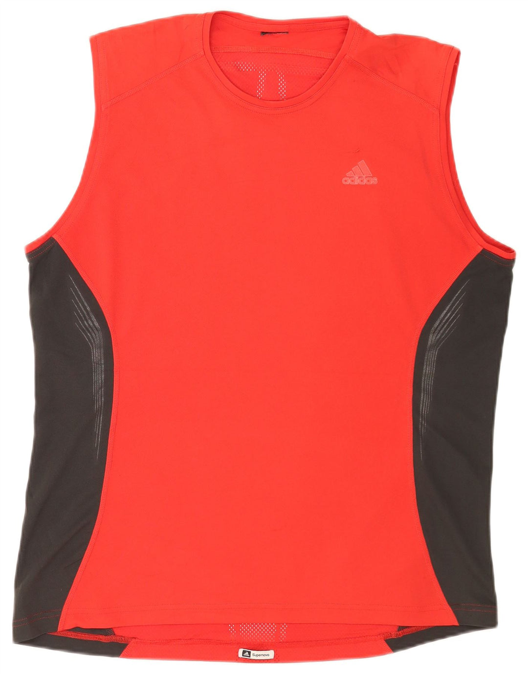 Adidas Débardeur Homme XL Rouge Colorblock Polyester